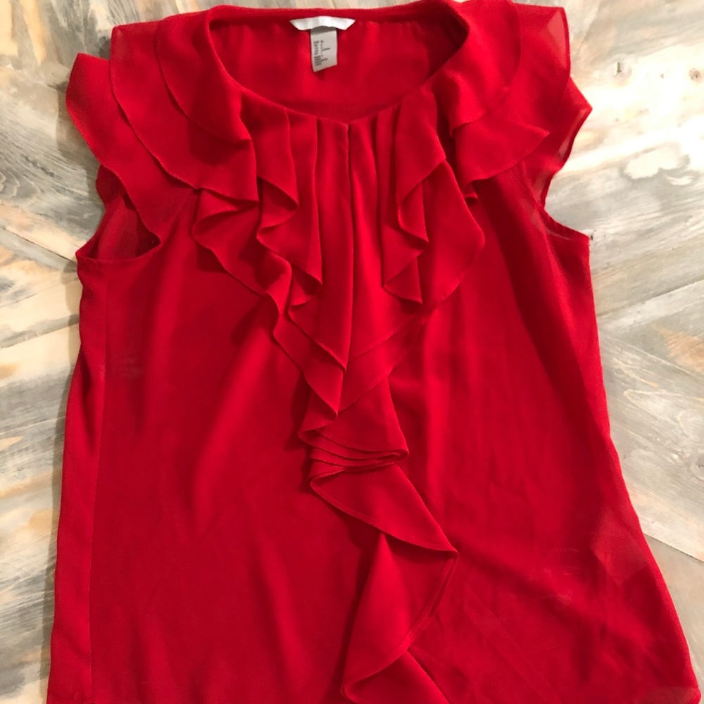 H&M Ruffle Top
